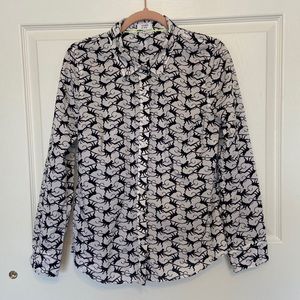 Crown & ivy Button Down Blouse — Sz Medium